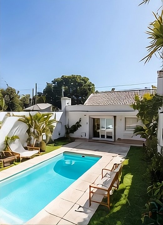 Residencia con jardín y piscina — Barrio Stella Maris